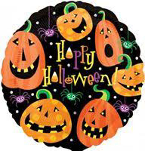 Picture of HALLOWEEN FOIL BALLOON 17INCH SPIDER